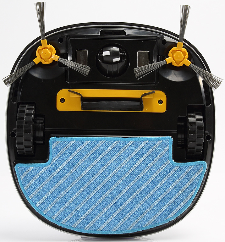 Robotic vacuum cleaner with mop