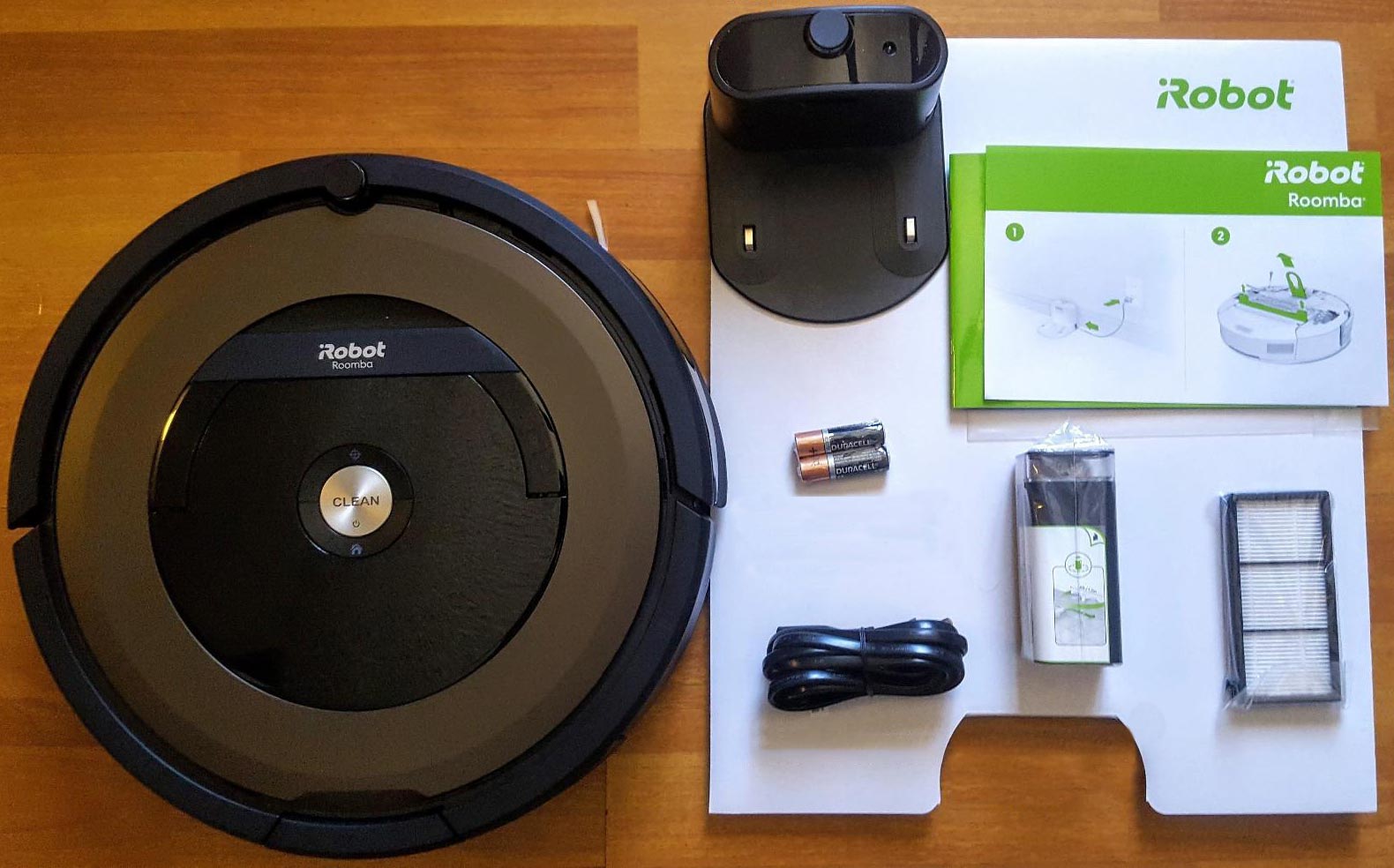 iRobot Roomba 890 what is in the box